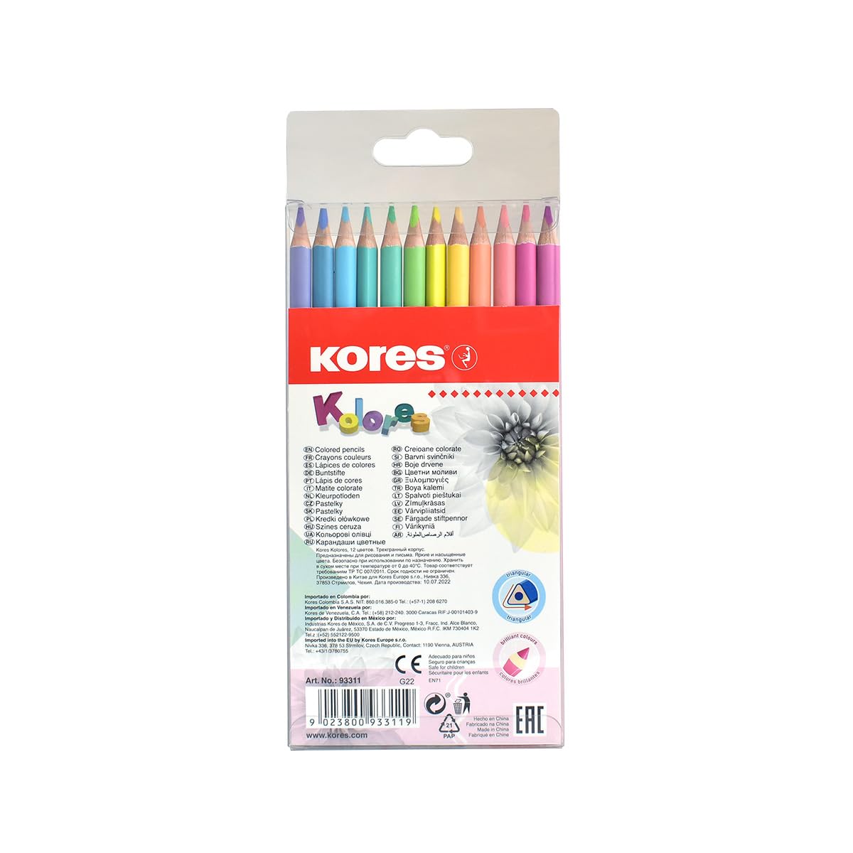 kores-kolores-pastel-buntstifte-12er-set-pastellfarben-dreieckig image 3