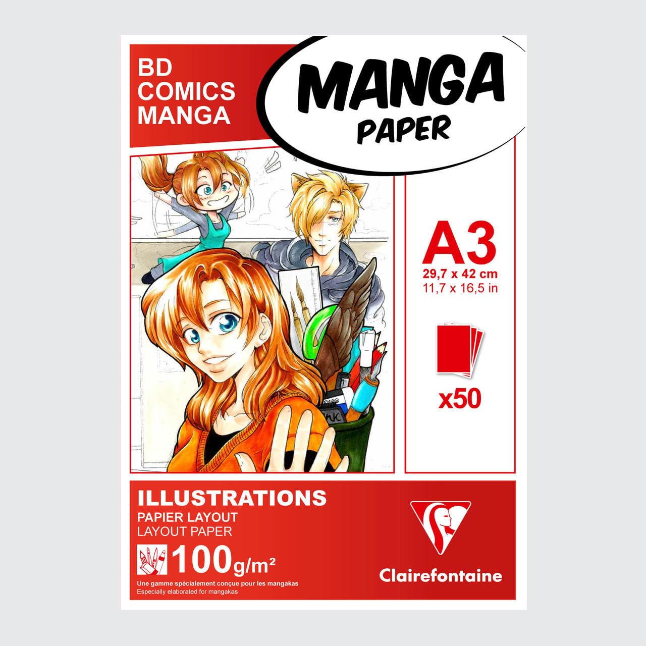clairefontaine-94042c-layoutblock-manga-a4-50-blatt-100g-wei-alkoholmarkerfest image 7