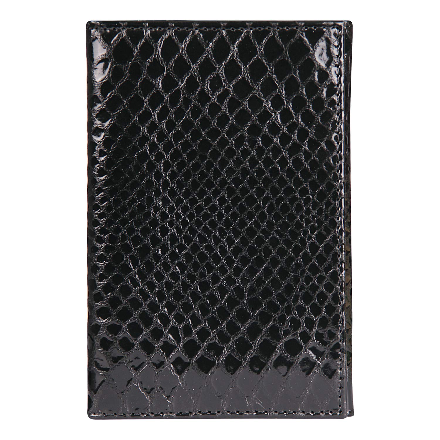 clairefontaine-dokumentenmappe-kartenetui-leder-10x15x1-5-cm-schwarz-python image 2