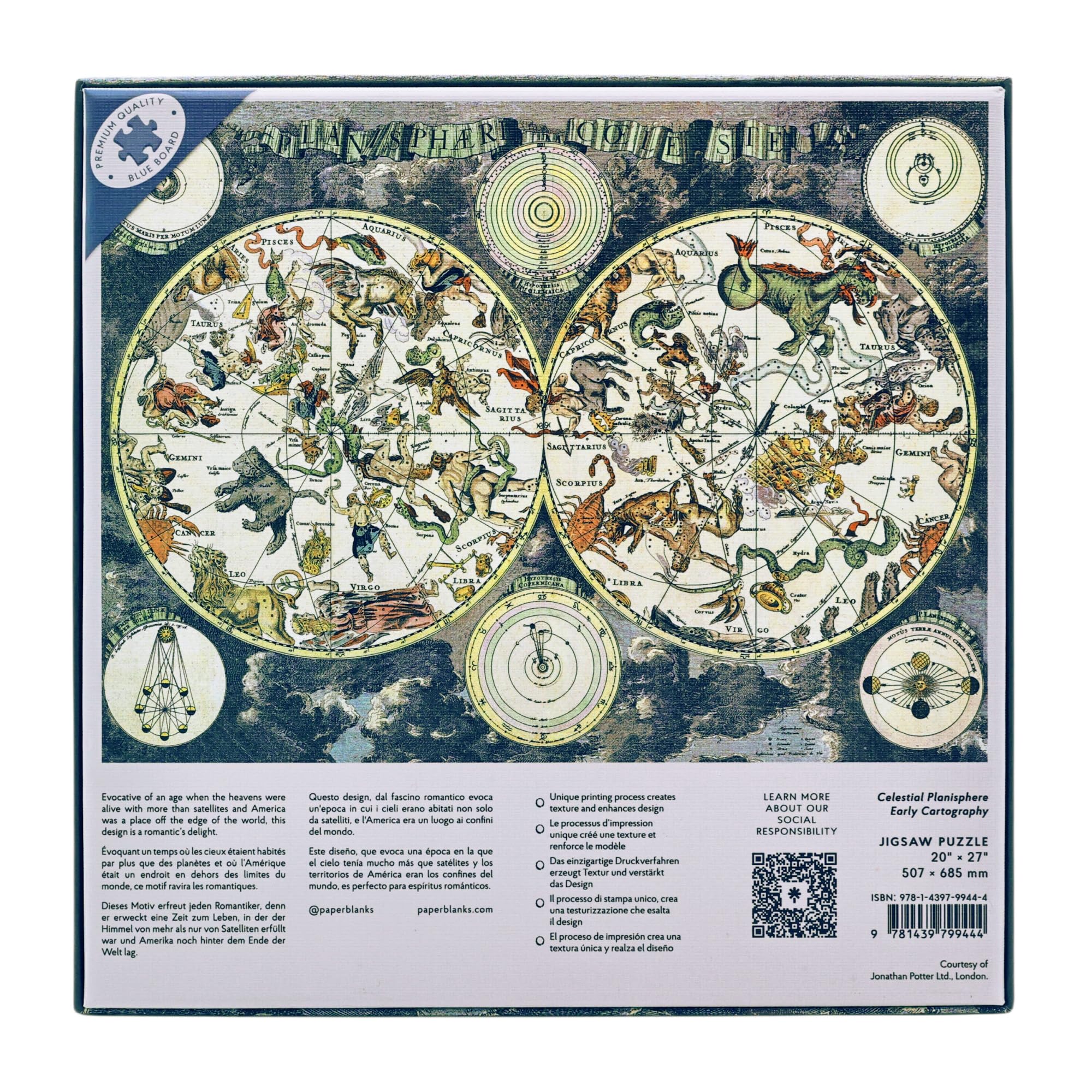 paperblanks-celestial-planisphere-puzzle-1000-teile-early-cartography-507-x-685- image 2