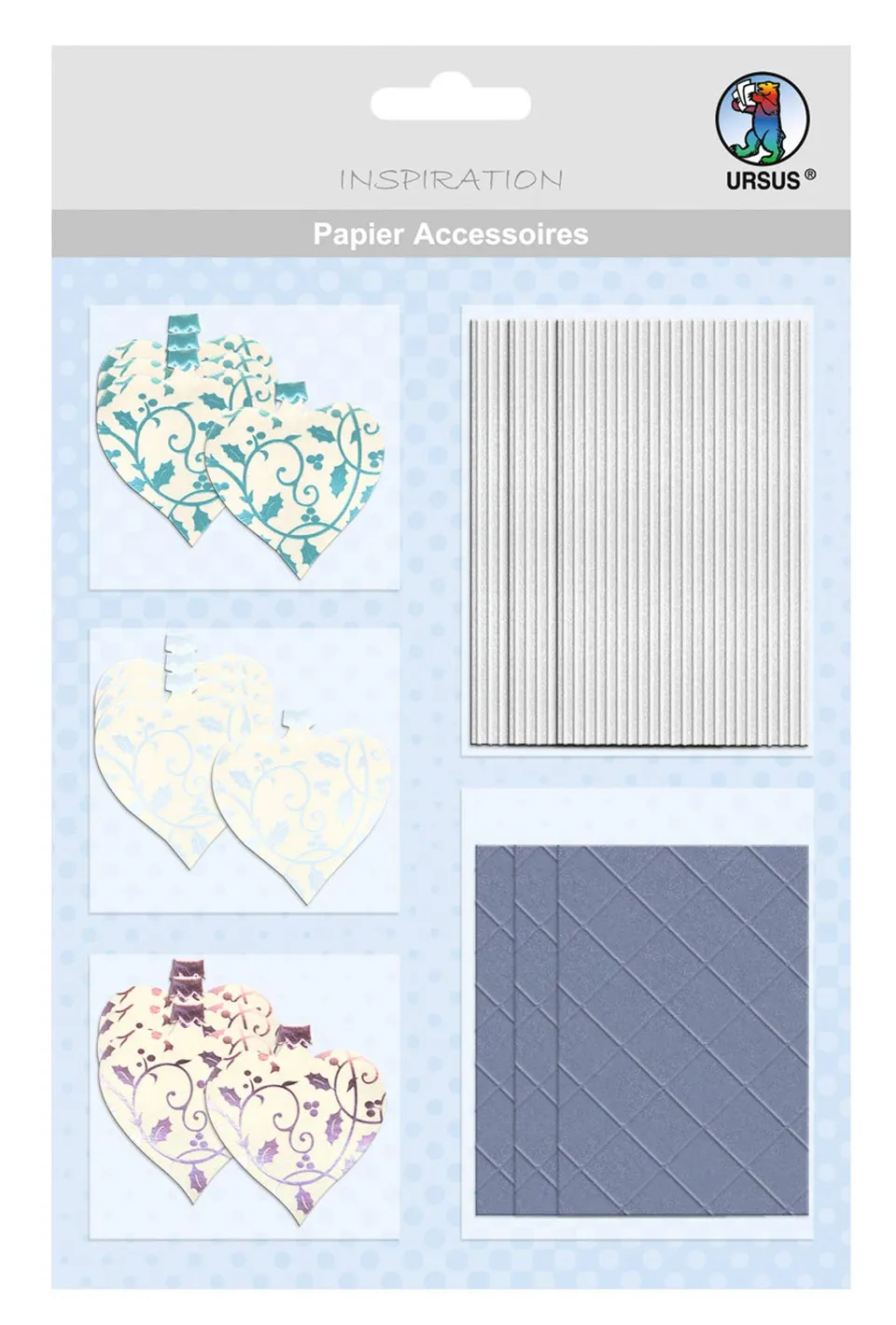 ursus-56500013-papier-accessoires-weihnachtsmotive-13-36-sticker-in-6-motiven image 1