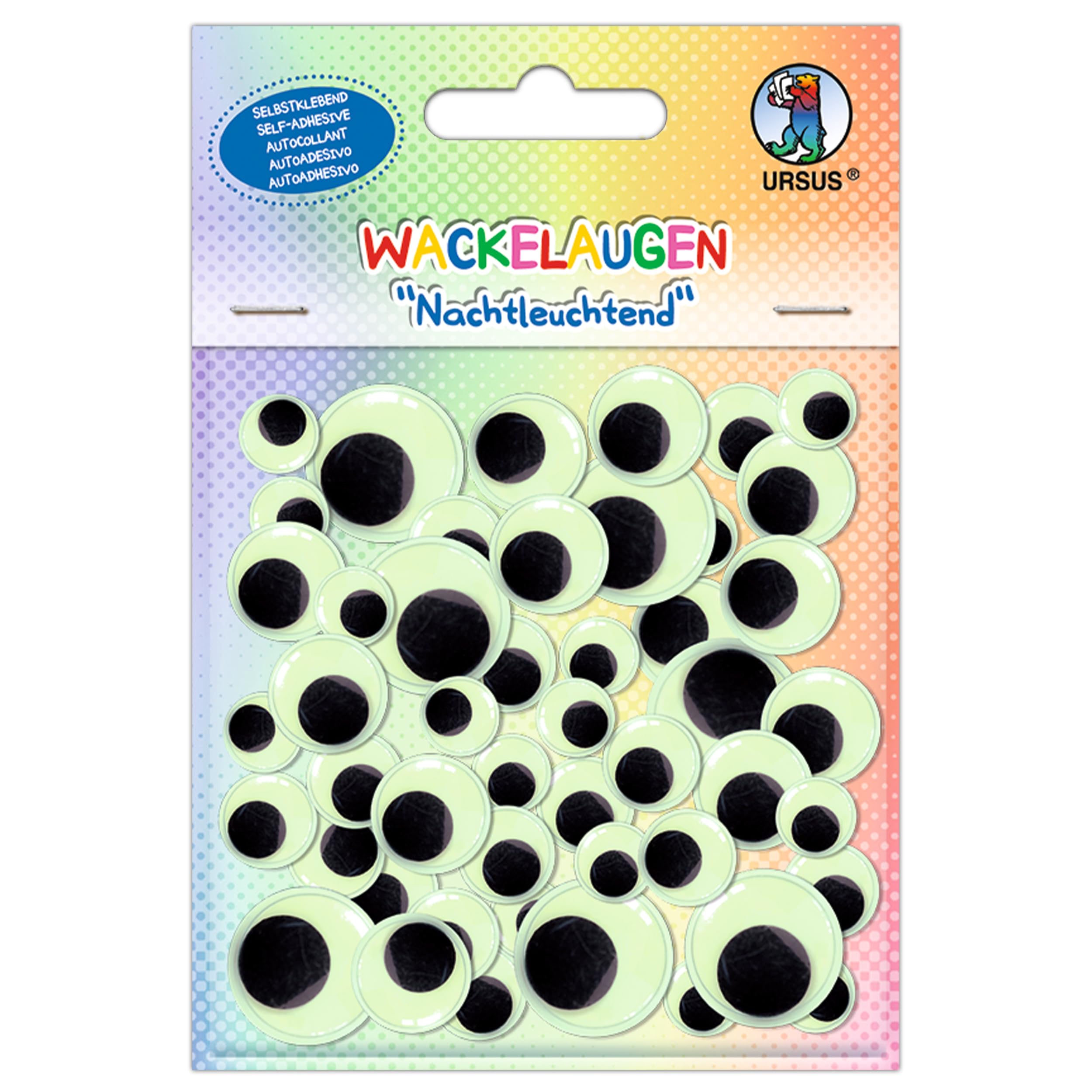 ursus-8530001-wackelaugen-herzen-selbstklebend-52-st-ck-10-20-mm image 7