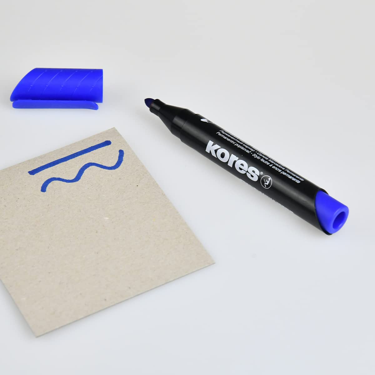 kores-k-marker-xp1-permanent-marker-rundspitze-blau-12-st-ck image 3