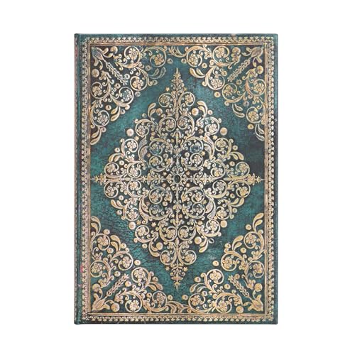paperblanks-oceania-diamond-rosette-midi-notizbuch-unliniert-hardcover-mit-elast image 4