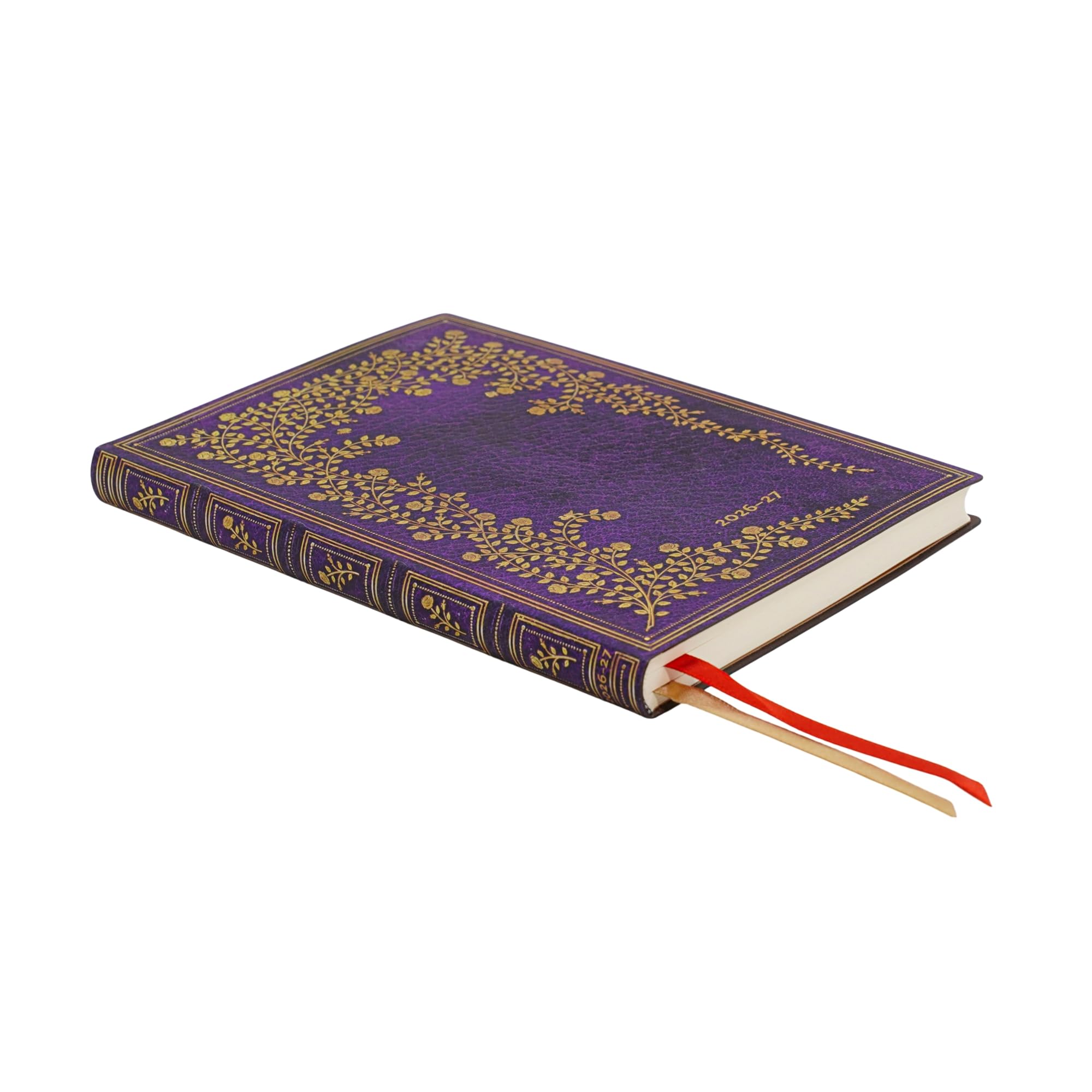 paperblanks-new-york-rose-gilded-age-2027-dayplanner-midi-18-monate-softcover-ho image 3