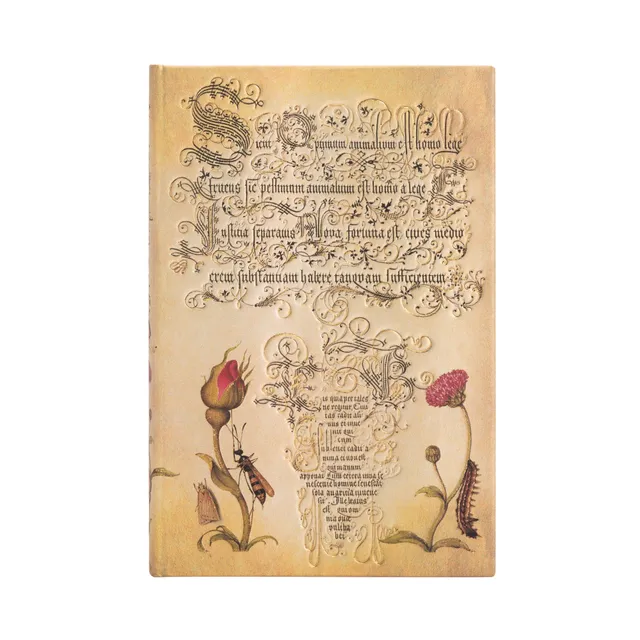 paperblanks-flemish-rose-mira-botanica-mini-notizbuch-liniert-hardcover image 1