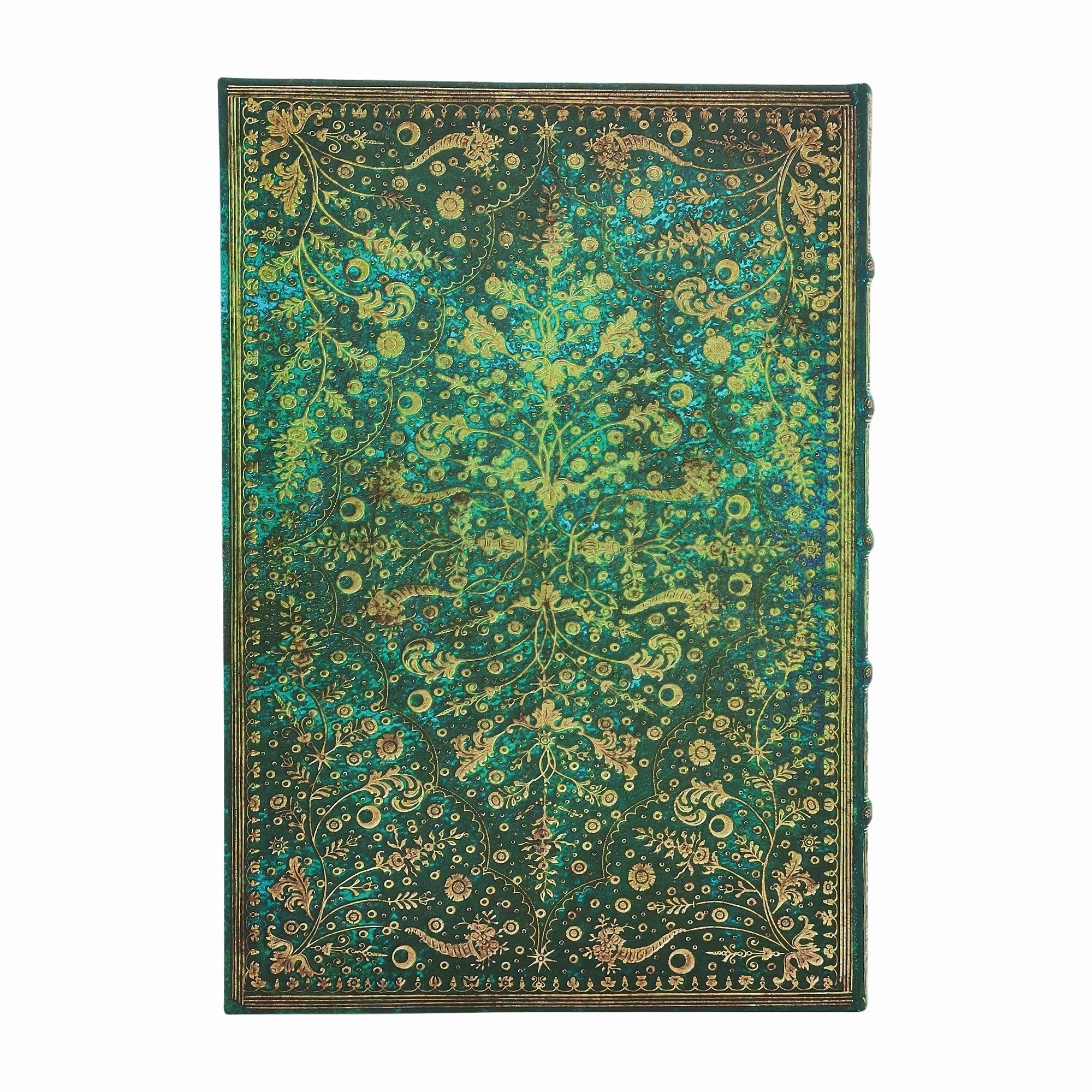 paperblanks-emerald-flower-nature-s-grace-grande-hardcover-journal-linienlos-mit image 2