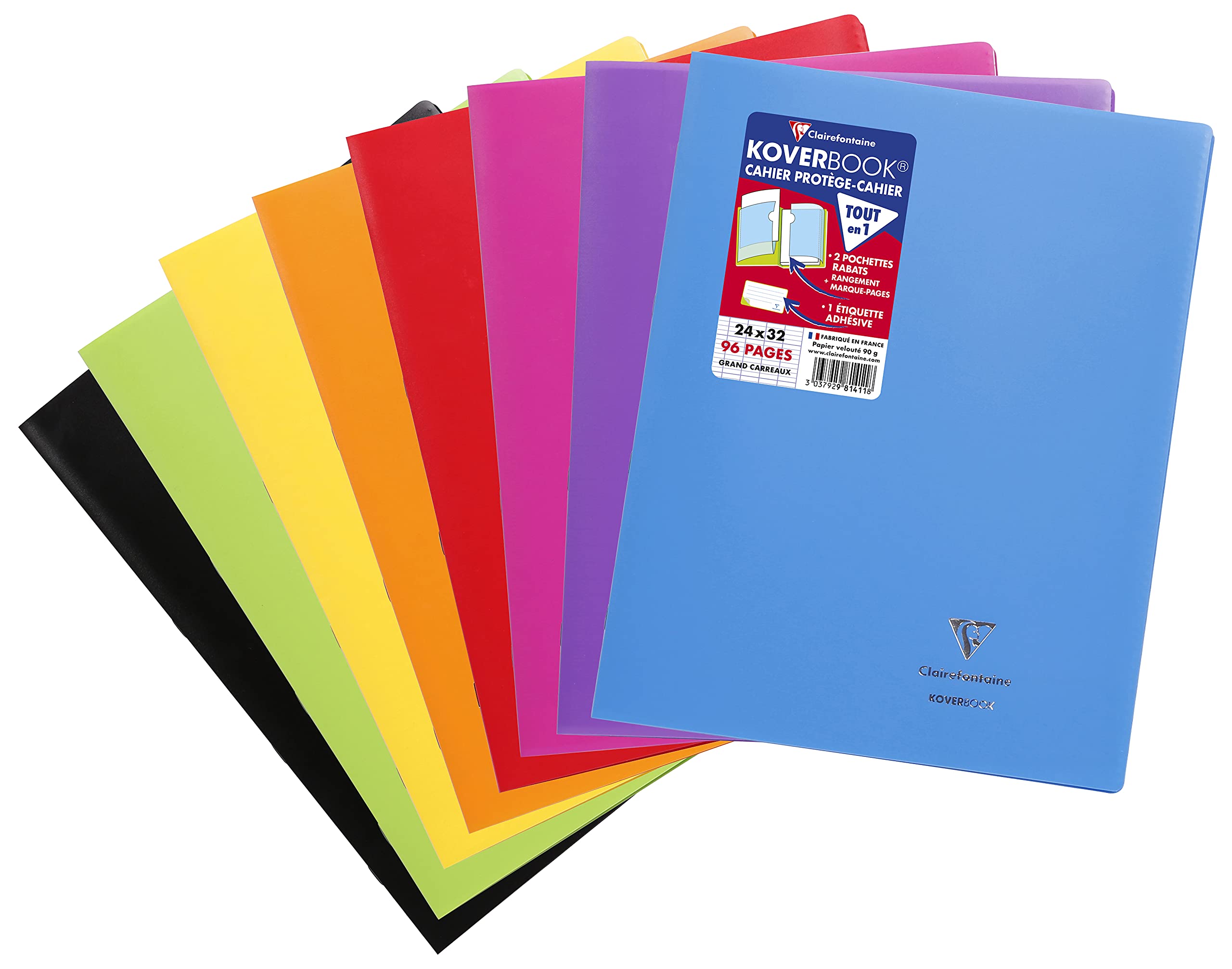 clairefontaine-koverbook-heft-din-a4-kariert-48-blatt-transparent image 8