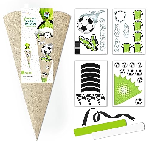 ursus-schult-te-bastelset-green-easy-fu-ball-9770004-68-cm-inkl-anleitung image 5