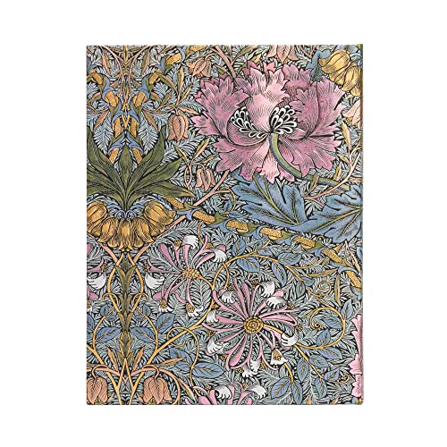paperblanks-morris-pink-honeysuckle-ultra-hardcover-notizbuch-unliniert-mit-elas image 5