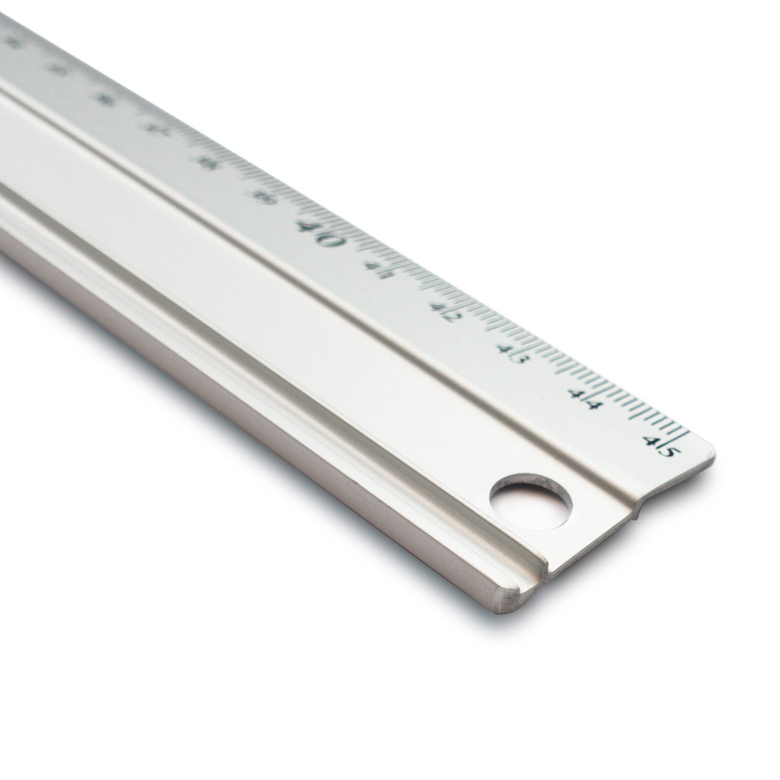 ursus-8940000-lineal-45-cm-aus-aluminium-mit-anti-rutsch-gummierung image 3
