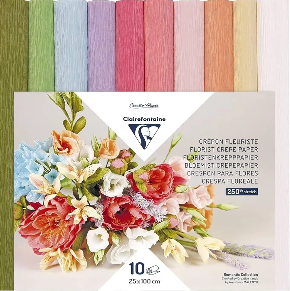 clairefontaine-995000c-krepppapier-10-rollen-25x100-cm-160-g-pastell image 1