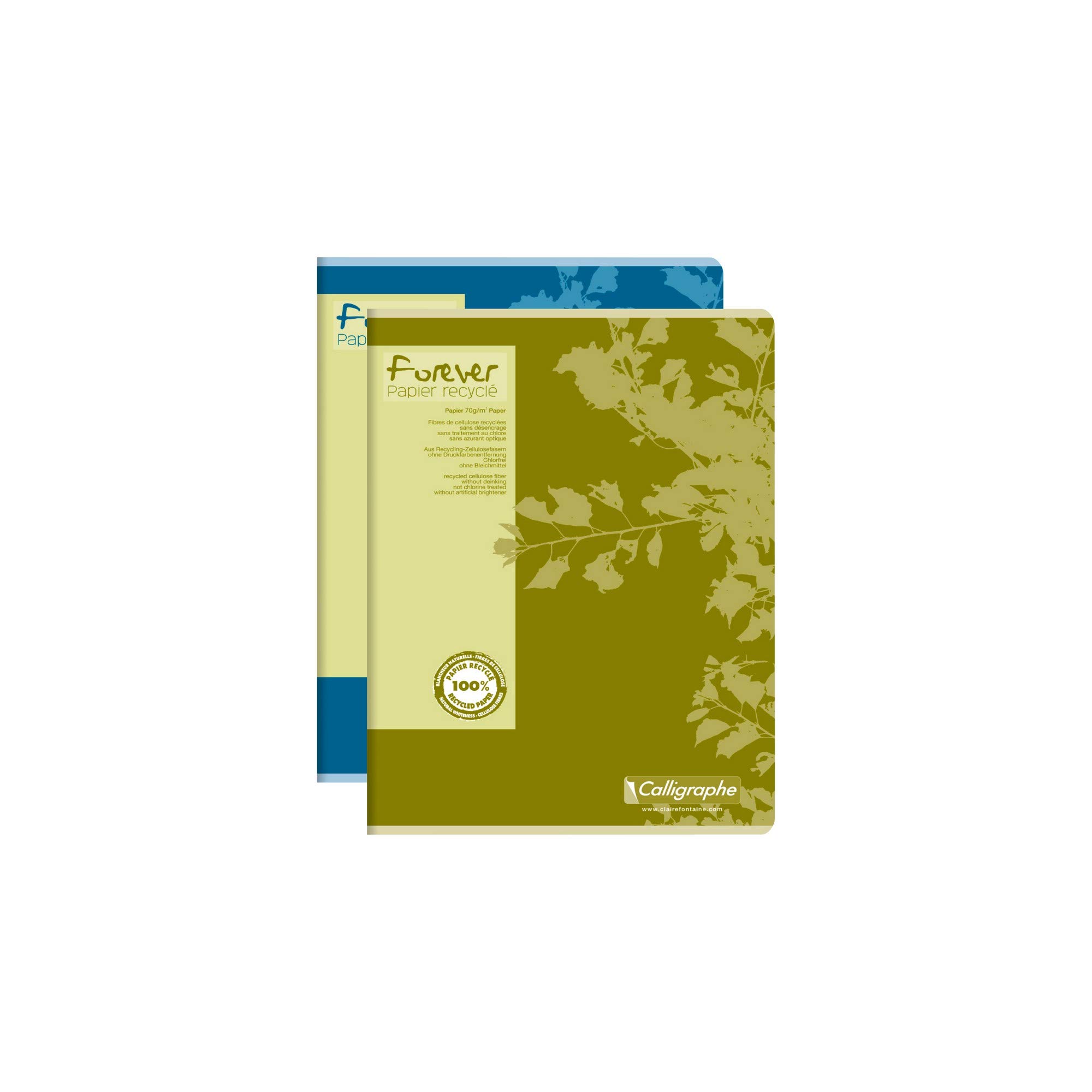 clairefontaine-calligraphe-forever-heft-17x22-cm-kariert-48-blatt-recycling image 7