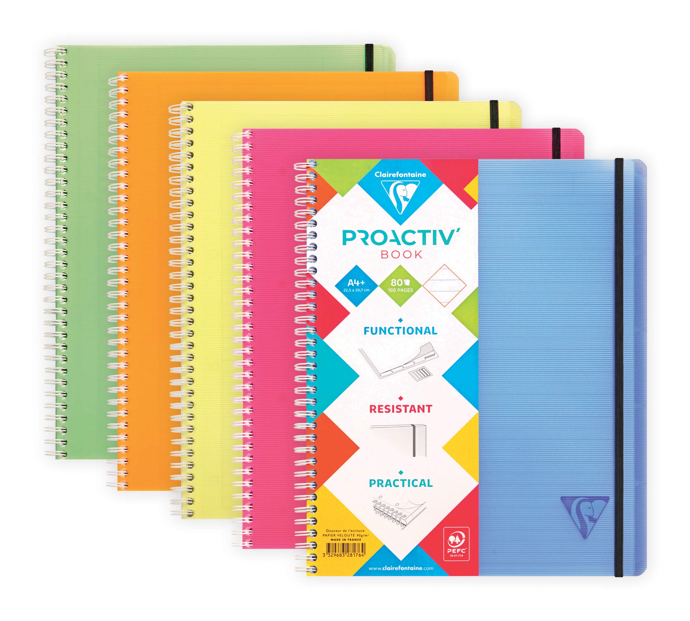 clairefontaine-proactiv-book-328176c-heft-din-a4-22-5-x-29-7-cm-80-blatt-liniert image 1