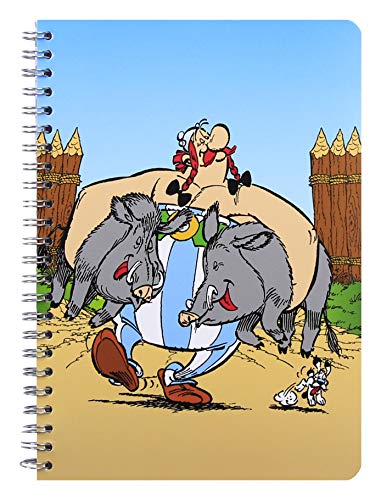 clairefontaine-doppelspiralbuch-asterix-die-gallier-a5-14-8-x-21-cm-50-blatt-lin image 4