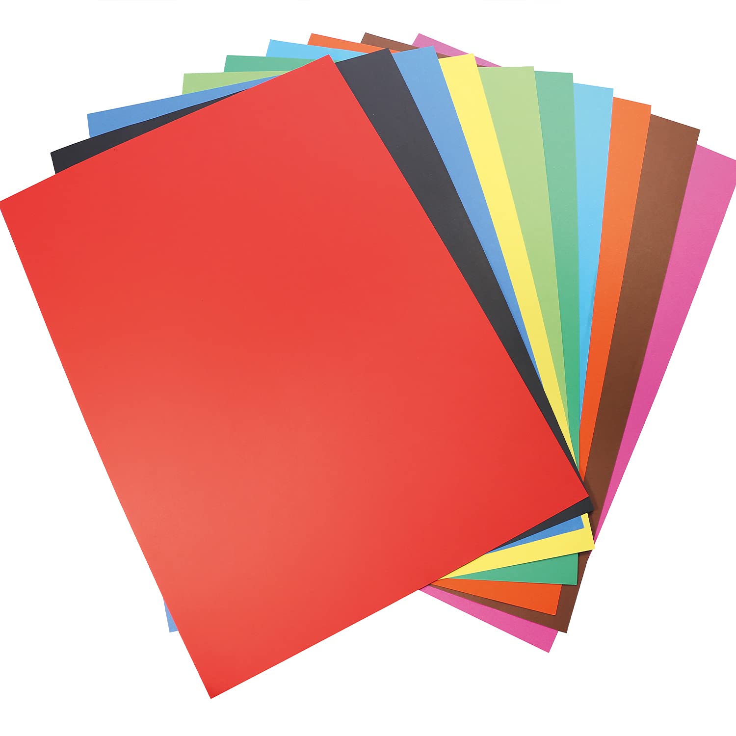 clairefontaine-456203c-fotokarton-recycling-16-x-21-cm-270-g-250-b-gen-farbig-so image 2
