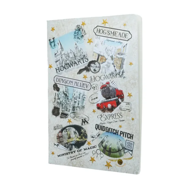 paperblanks-harry-potter-collection-a4-grid-cahier-the-wizarding-world-notizheft image 1