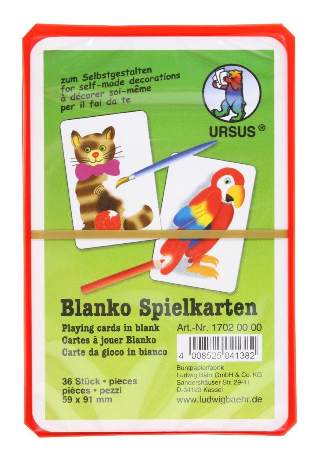 ursus-8280000-blanko-domino-karten-wei-blau-60-st-ck-4-5-x-9-cm-1-mm-kraftkarton image 2