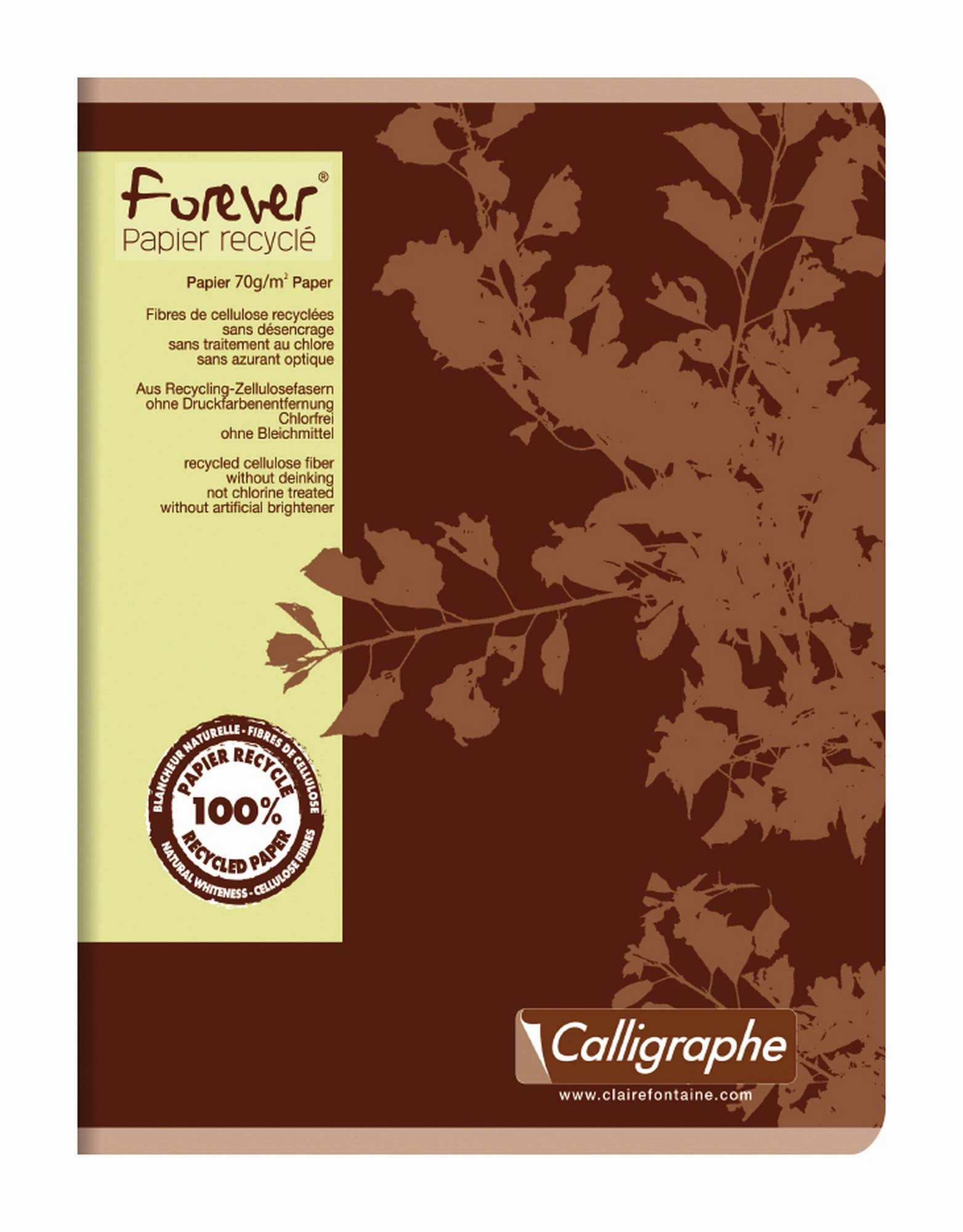 clairefontaine-calligraphe-forever-heft-17x22-cm-kariert-48-blatt-recycling image 4