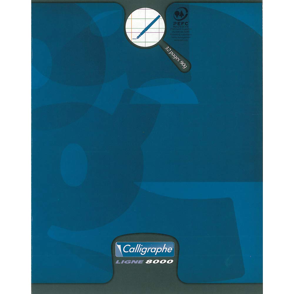 clairefontaine-calligraphe-108704c-heft-17x22-cm-16-blatt-lineatur-16-16-90g-gr- image 5
