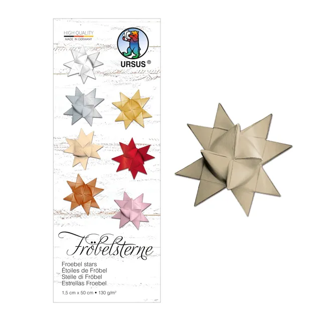 ursus-papierstreifen-f-r-fr-belsterne-taupe-1-5-x-50-cm-80-streifen image 1