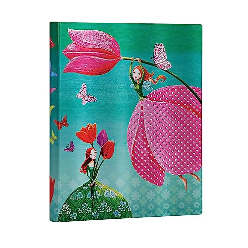 paperblanks-joyous-springtime-hardcover-dot-grid-planner-mila-marquis-collection image 3