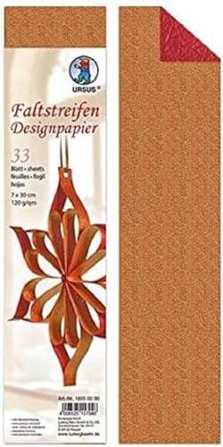 ursus-faltstreifen-crush-paper-kupfer-rot-7x30-cm-120-g-qm-33-blatt-mit-metallic image 4