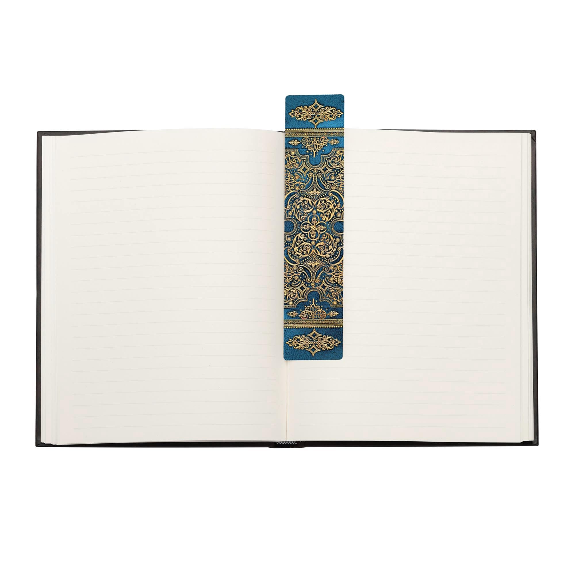paperblanks-blue-luxe-bookmark-lesezeichen-luxe-design-doppelseitig image 2