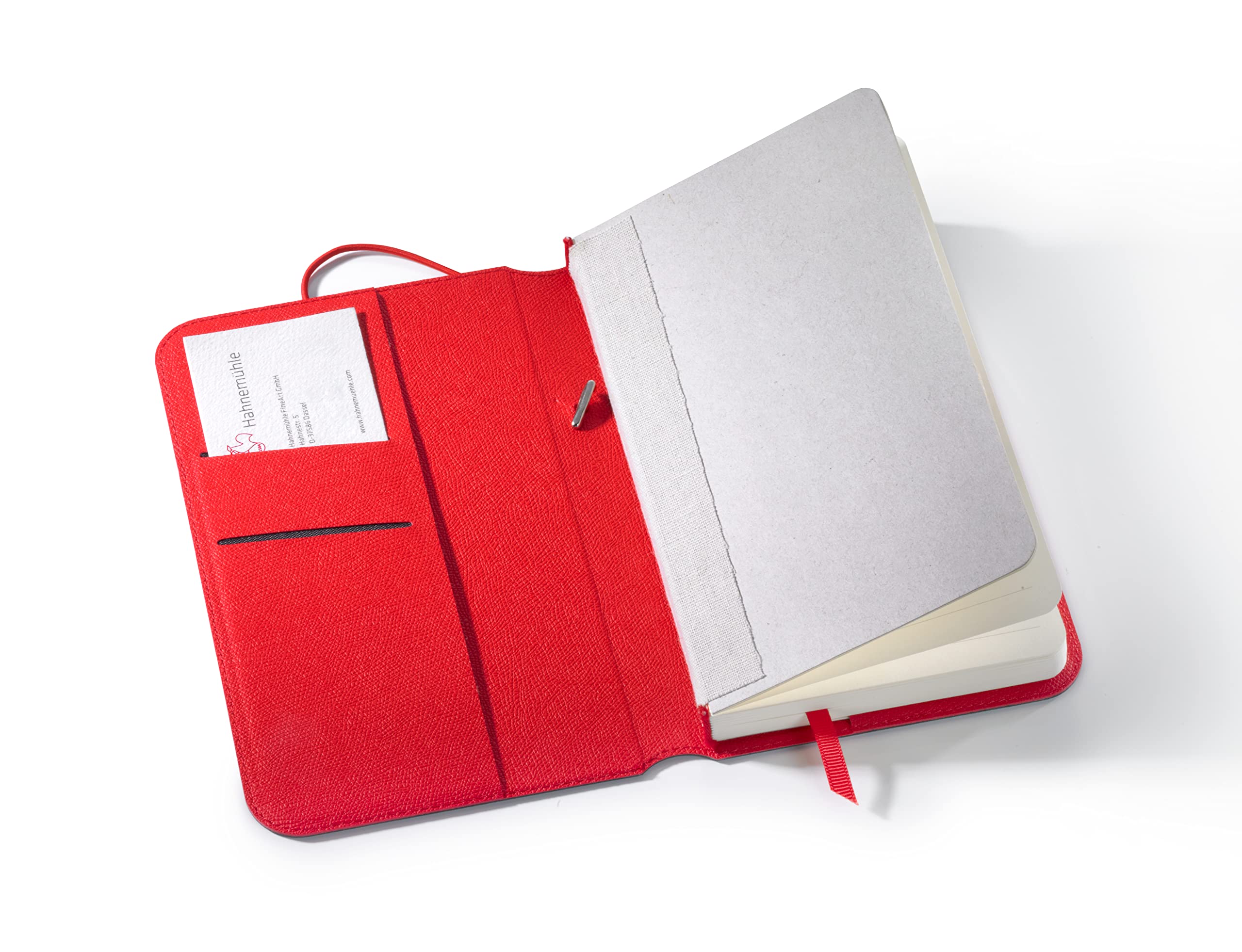 hahnem-hle-diary-flex-notizbuch-liniert-11-5x19cm-nachf-llbar-schwarz image 2