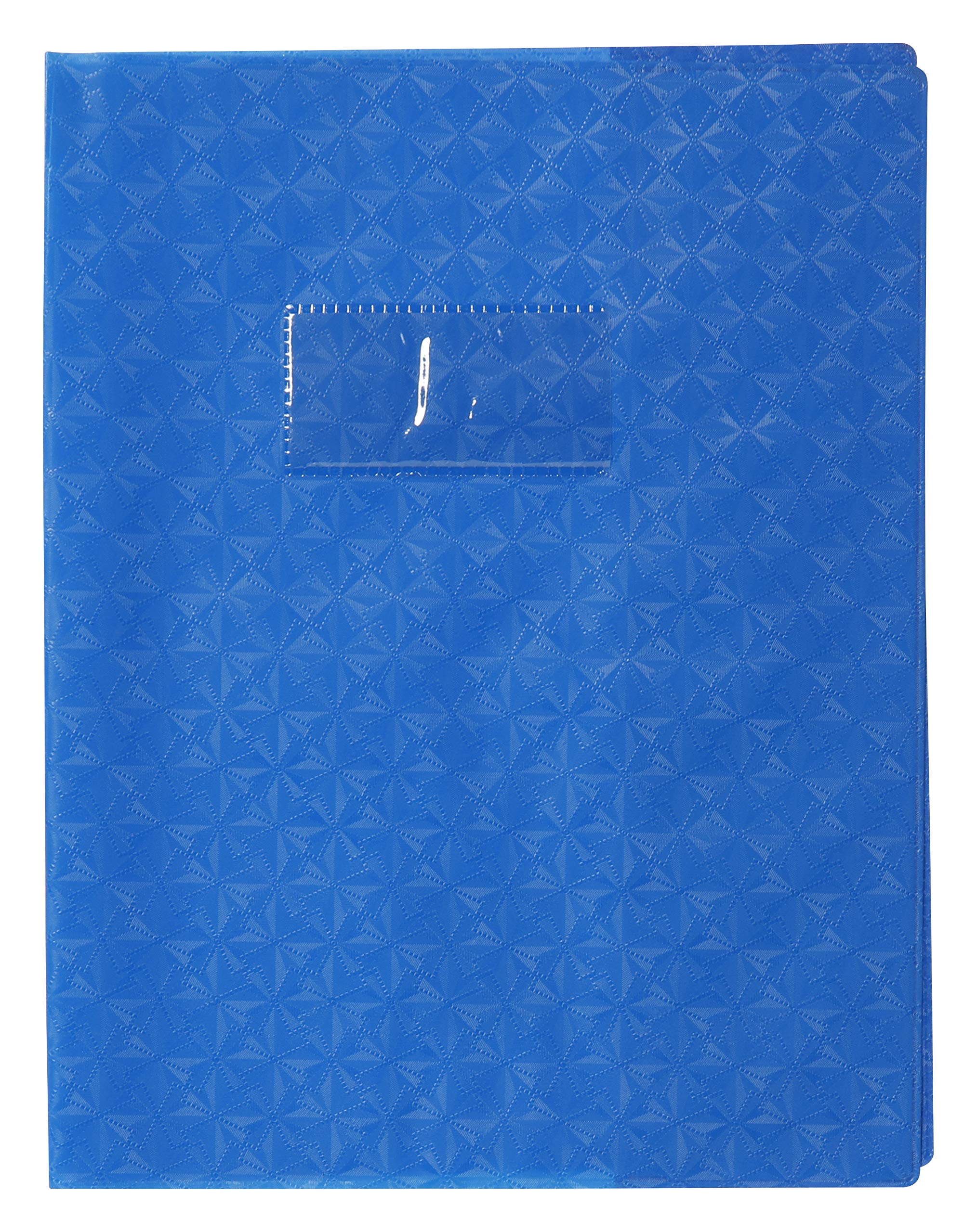clairefontaine-calligraphe-heftumschlag-17x22-cm-pvc-blau-mit-etikettenhalter image 1