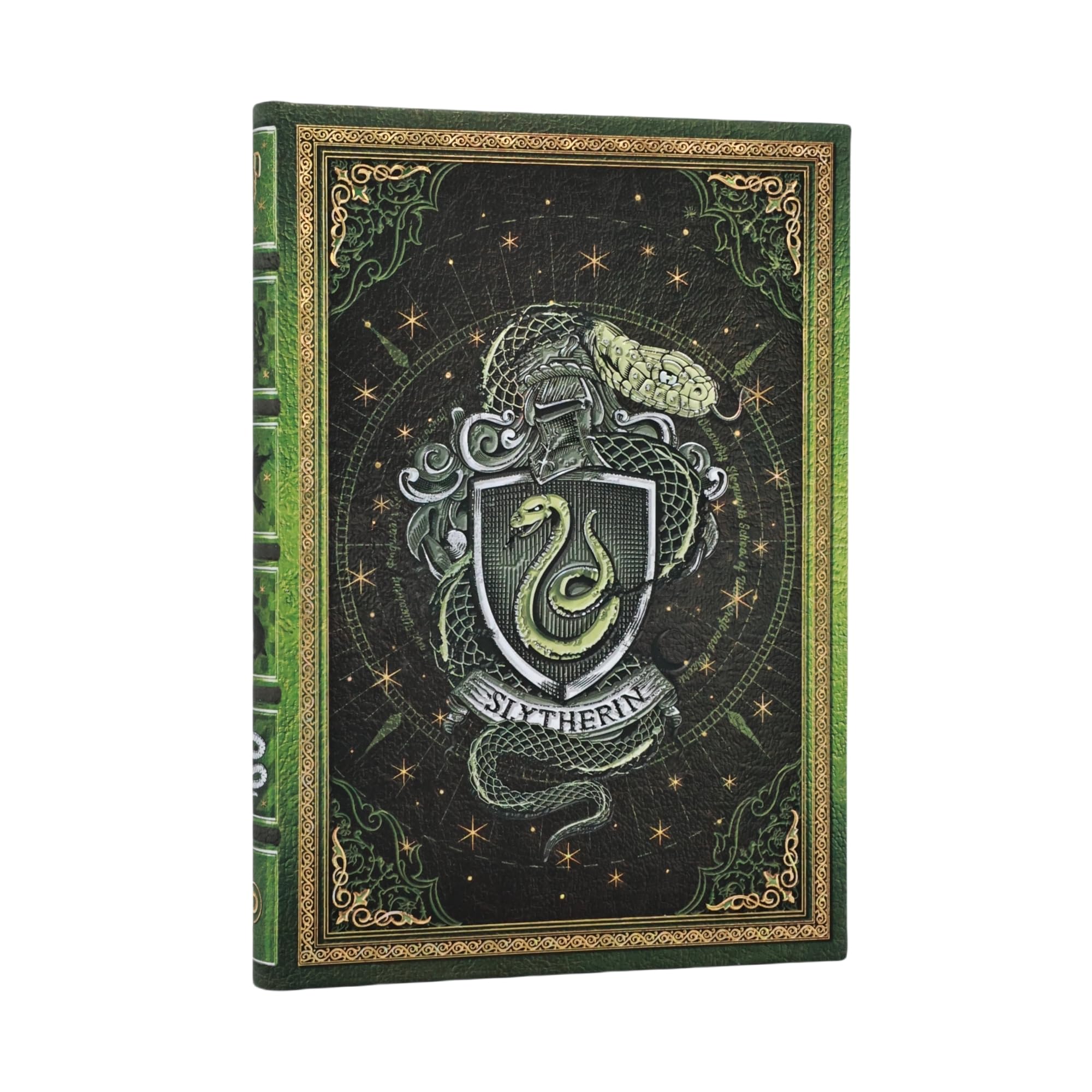 paperblanks-slytherin-journal-midi-hardcover-harry-potter-notizbuch-liniert-mit- image 1