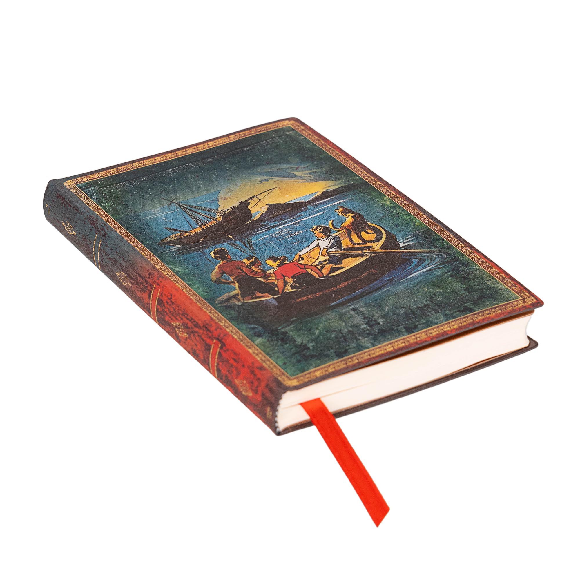 paperblanks-notizbuch-enid-blyton-die-f-nf-freunde-mini-liniert-softcover-mit-el image 3