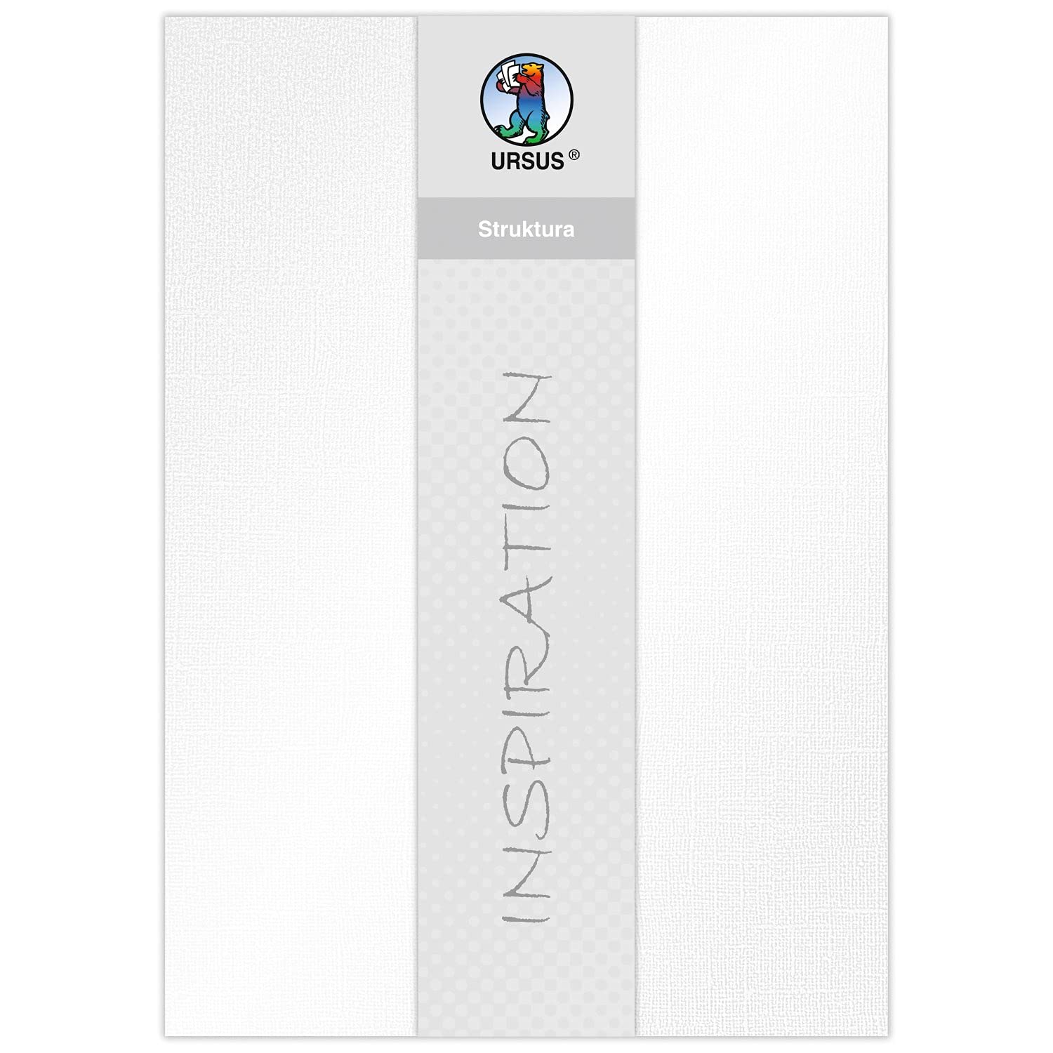 ursus-struktura-pearl-1-bastelkarton-polar-wei-23-x-33-cm-220-g-qm-5-blatt image 1