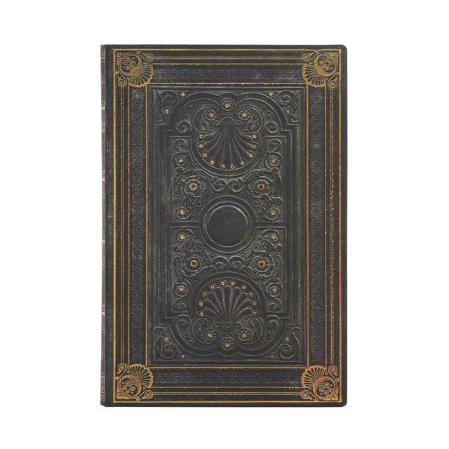 paperblanks-nocturnelle-mini-notizbuch-liniert-flexi-mit-leseb-ndchen image 1
