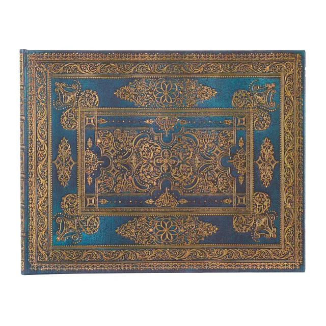 paperblanks-blue-luxe-luxe-design-g-stebuch-ungeliniert-hardcover image 1