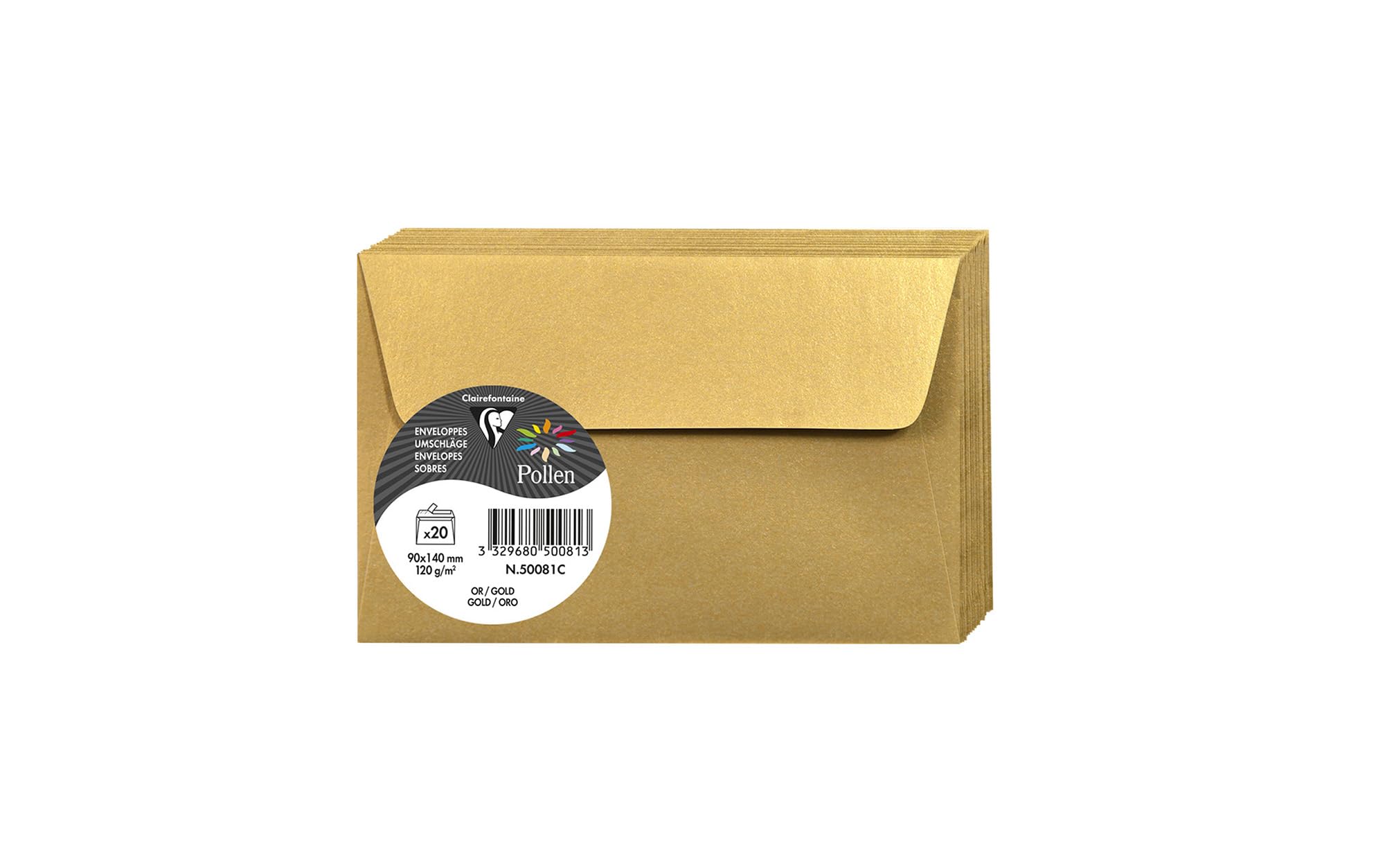 clairefontaine-pollen-29006c-umschl-ge-11-4-x-16-2-cm-120g-kraftbraun-20-st-ck image 8