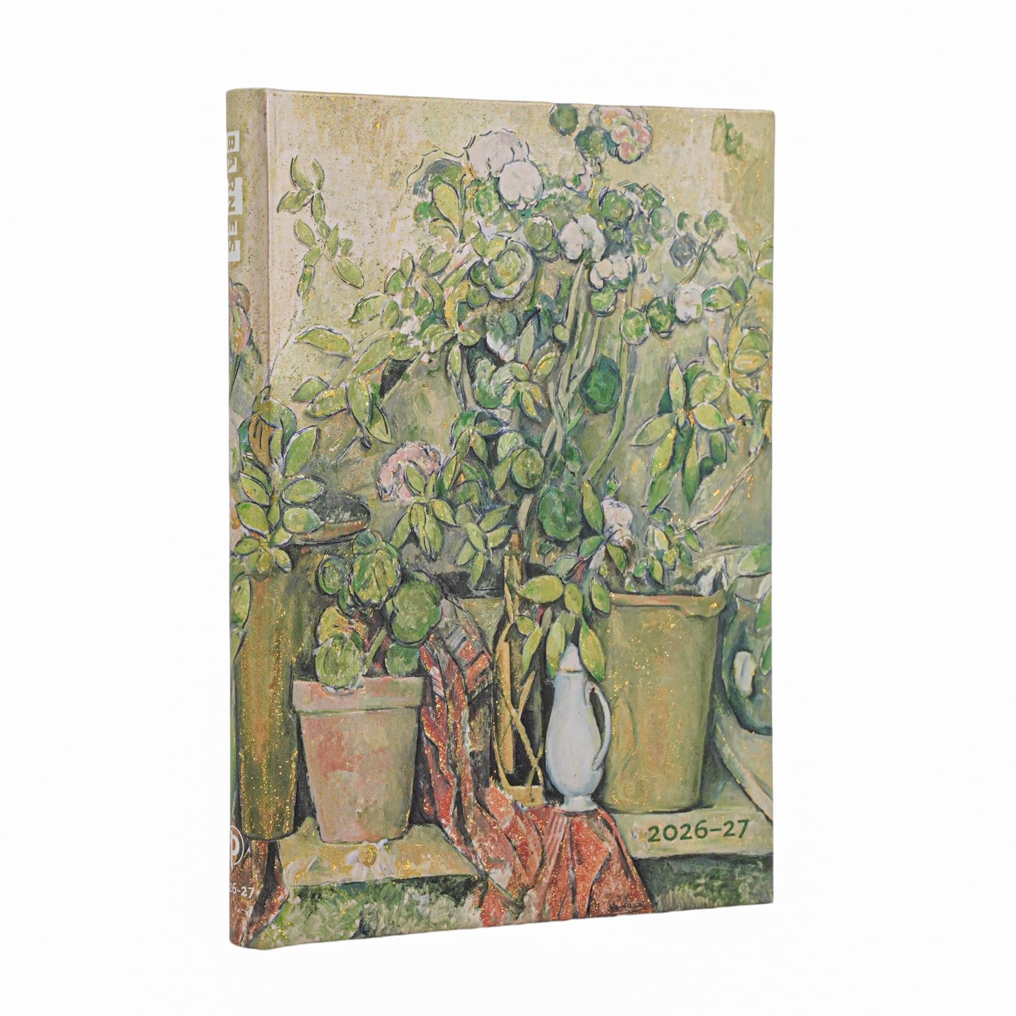 paperblanks-18-monatskalender-2027-cezannes-terrakotta-t-pfe-und-blumen-midi-hor image 1