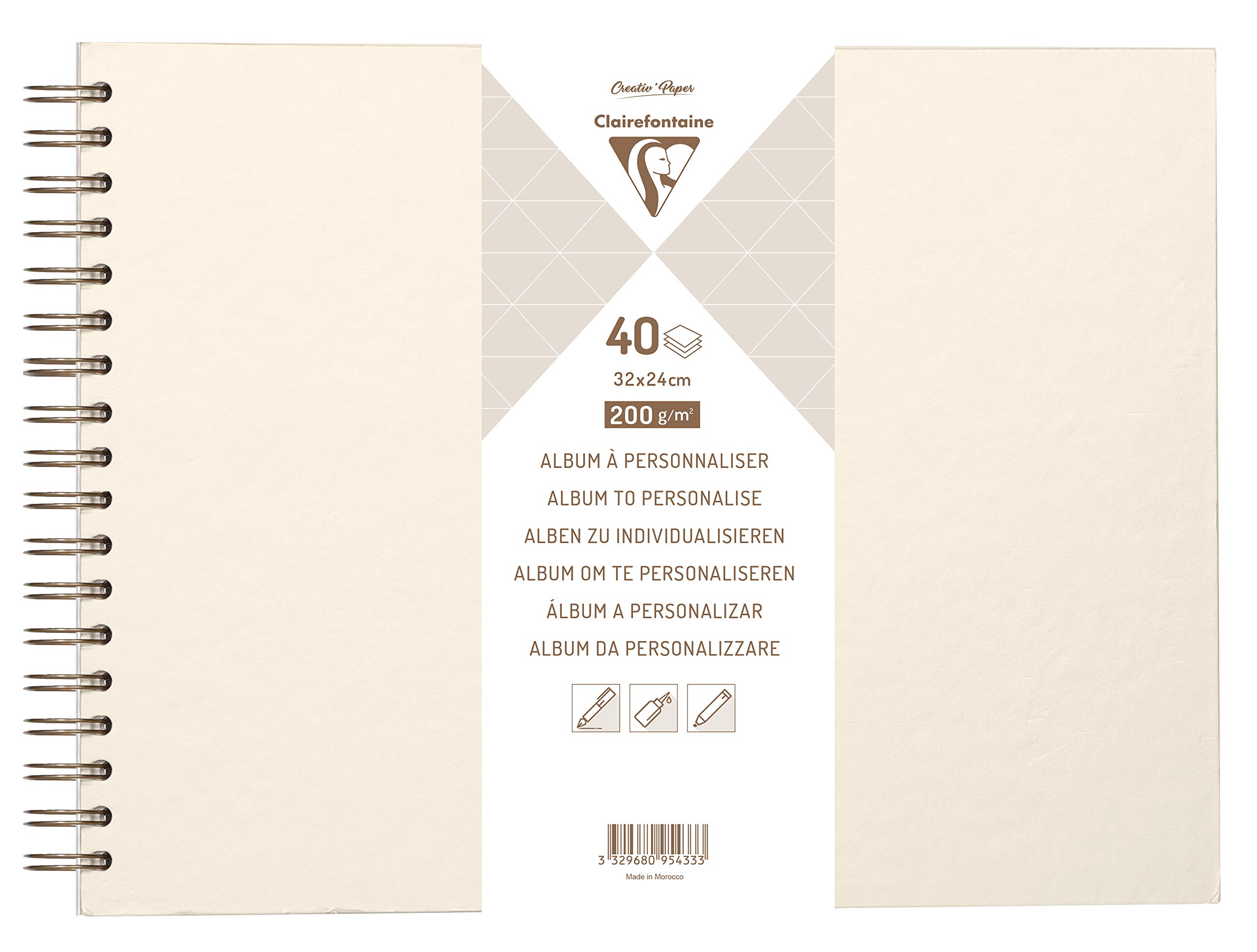 clairefontaine-album-diy-21x16-cm-40-blatt-200g-elfenbeinperlmutt image 4