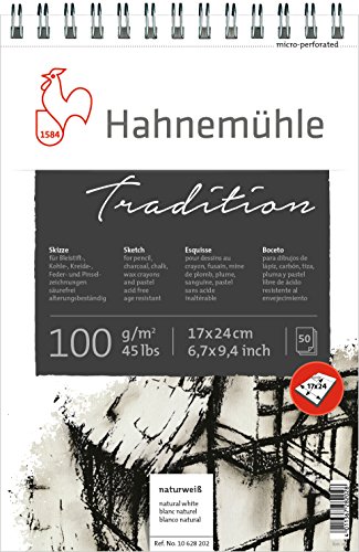 hahnem-hle-skizzenblock-tradition-30x42-cm-100-g-qm-50-blatt image 7
