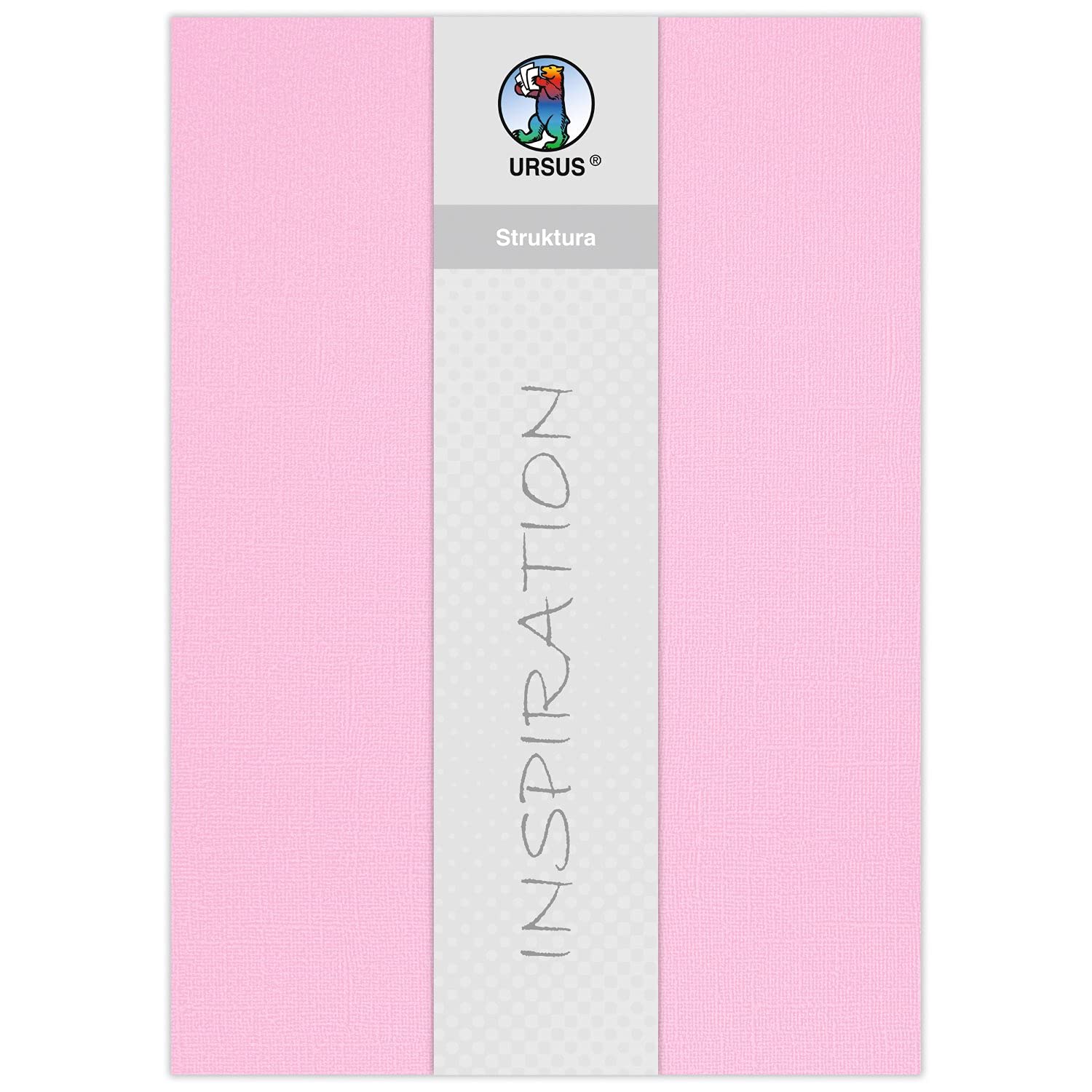 ursus-80010025-bastelkarton-struktura-basic-2-babyrosa-23-x-33-cm-220-g-qm-5-bla image 1