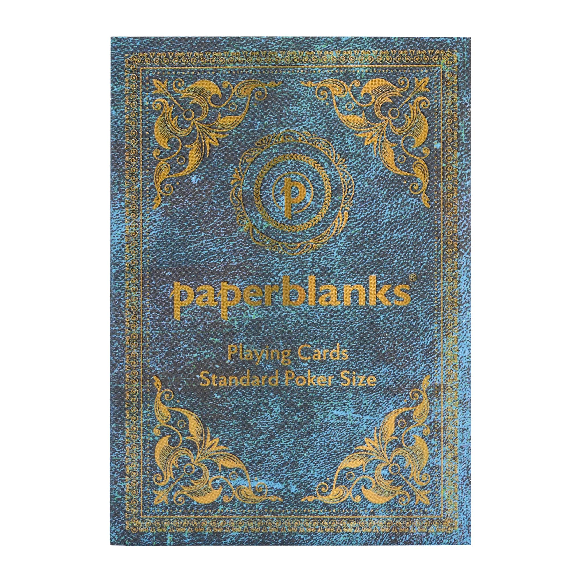 paperblanks-azure-equinoxe-spielkarten-standard-deck image 1