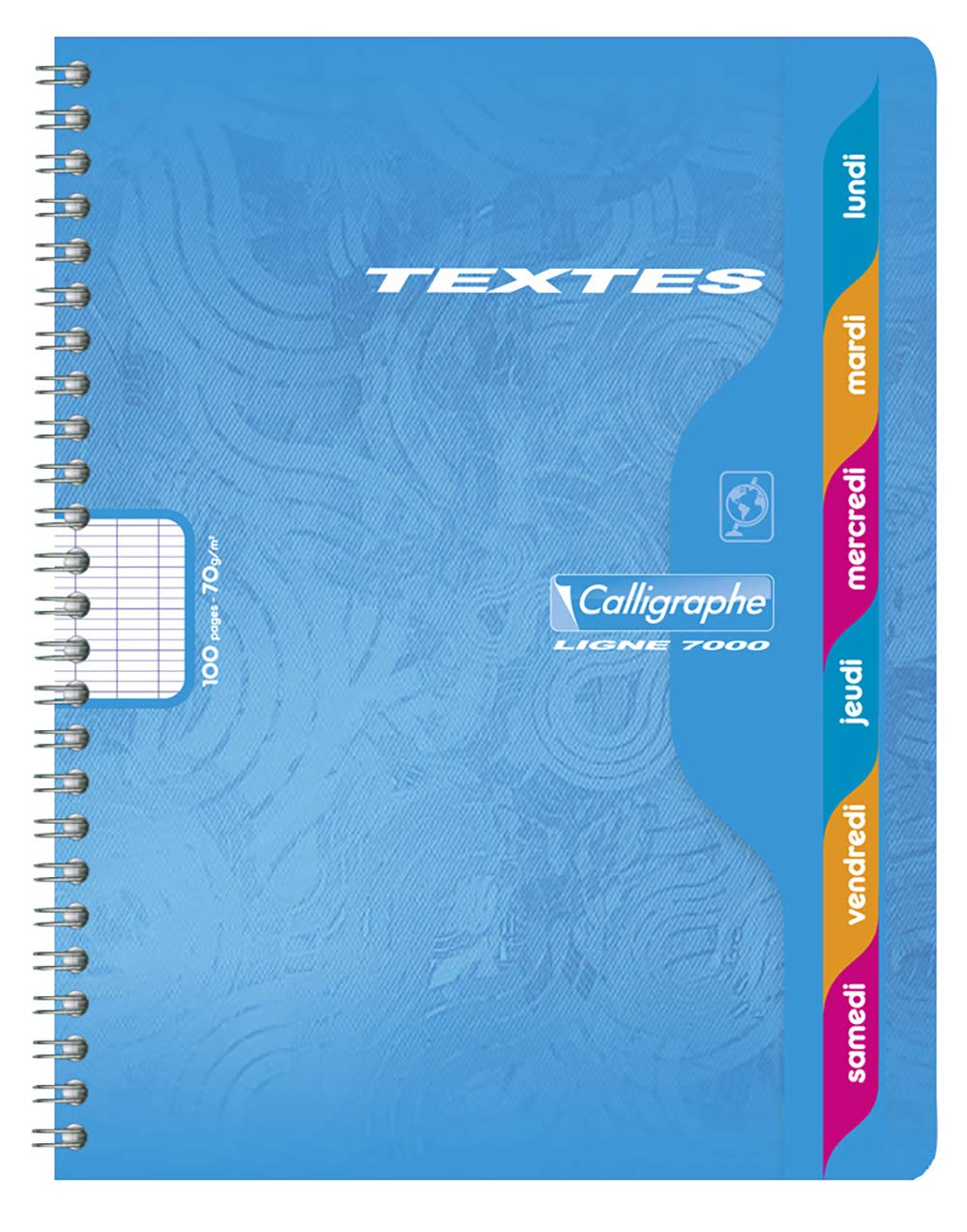 calligraphe-352360c-hausaufgabenheft-17x22cm-70g-10er-pack-spiralbindung image 2