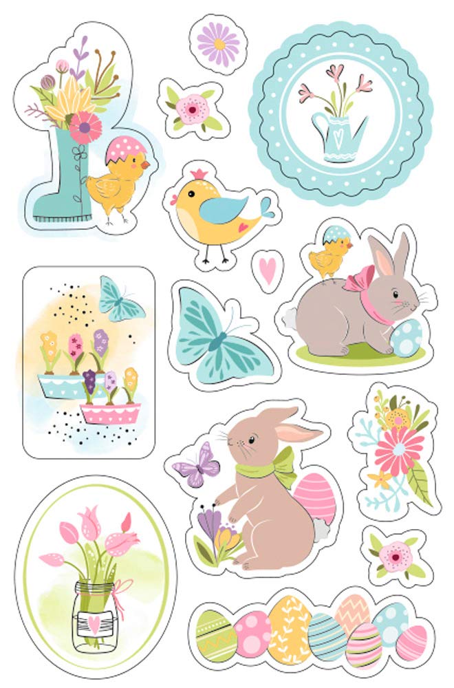 ursus-sticker-s-es-osterfest-selbstklebende-papier-aufkleber-ostern-56-st-ck image 3