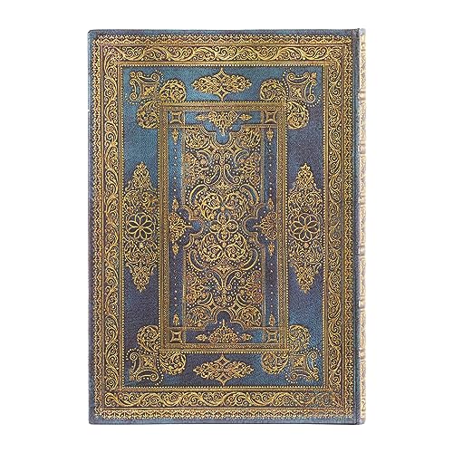 paperblanks-blue-luxe-luxe-design-midi-journal-liniert-hardcover-mit-gummiband image 6