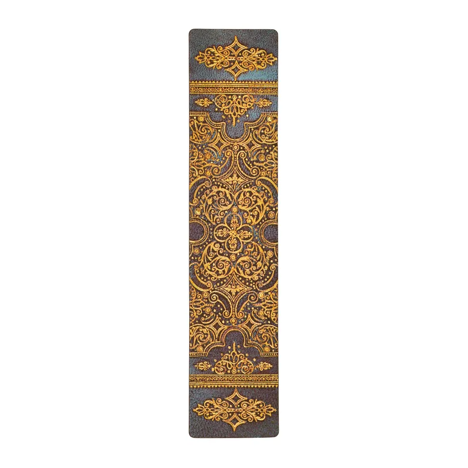 paperblanks-blue-luxe-bookmark-lesezeichen-luxe-design-doppelseitig image 1