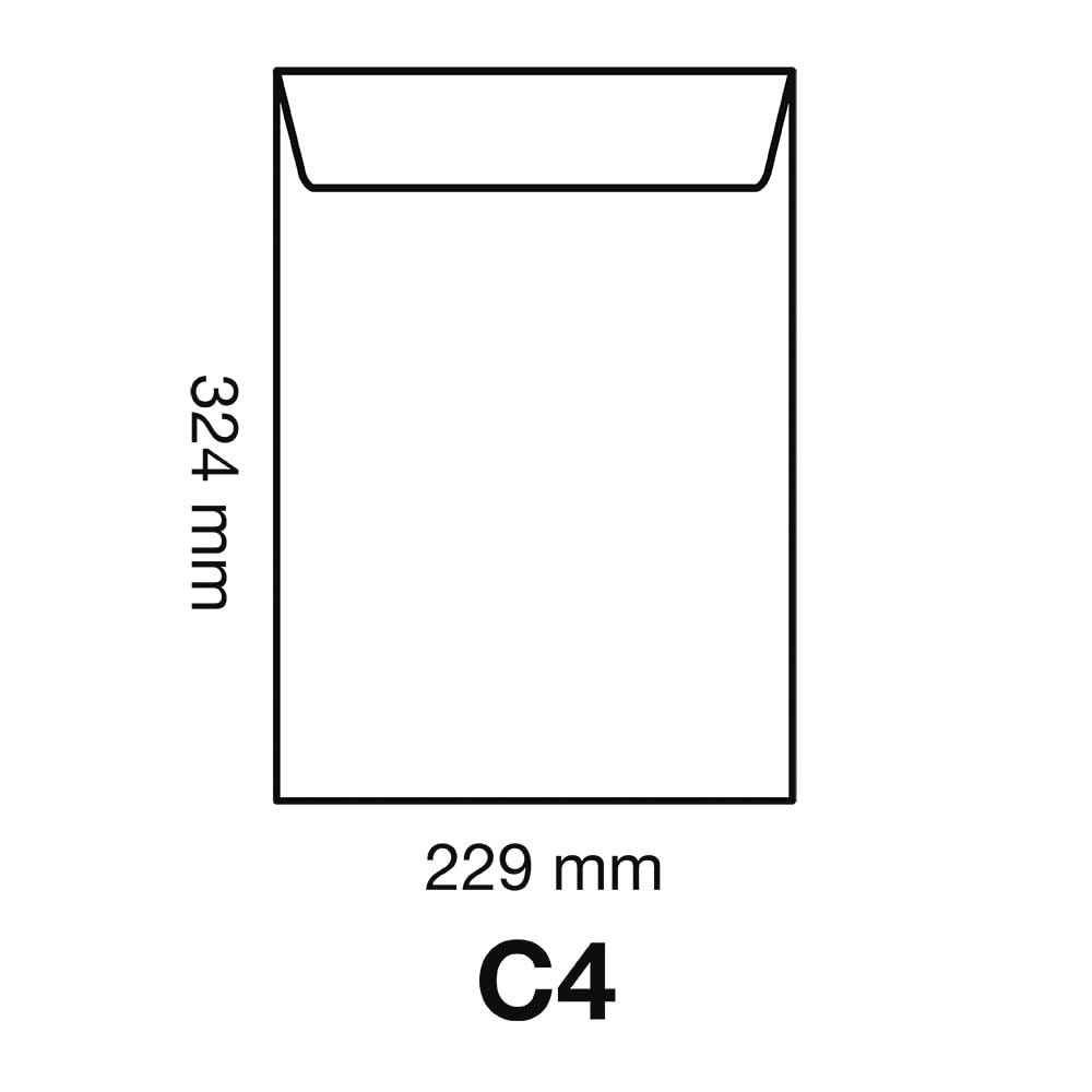 clairefontaine-825050c-versandtaschen-c4-229-x-324-mm-wei-selbstklebend-120g-50- image 4