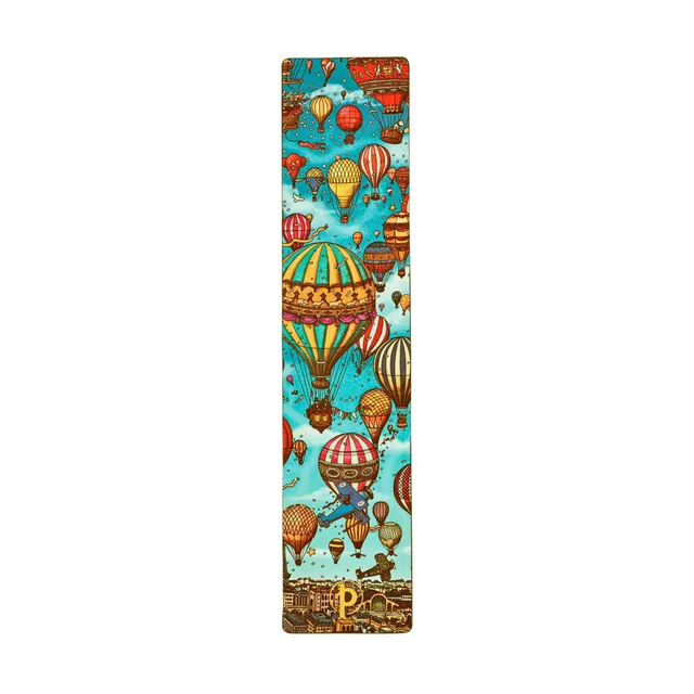 paperblanks-pierre-the-maze-detective-lesezeichen-balloon-festival-sunset-ride image 1