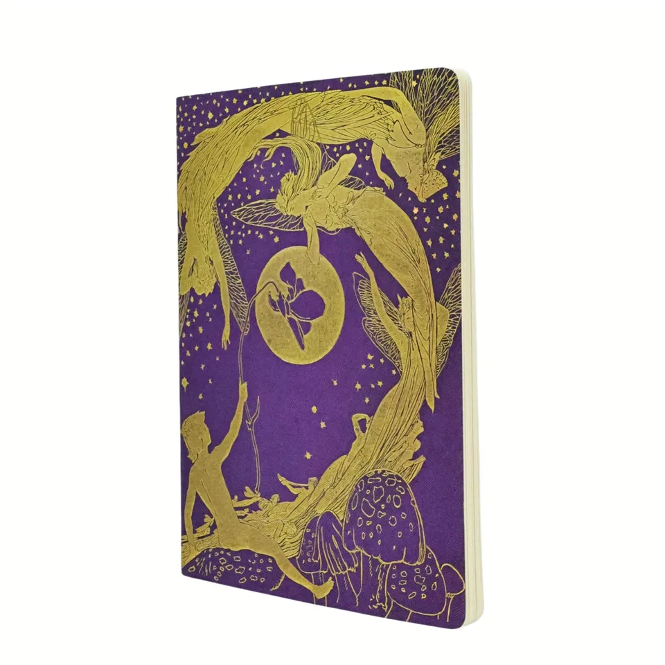 paperblanks-violet-fairy-lang-s-fairy-books-cahier-a4-unliniert image 1