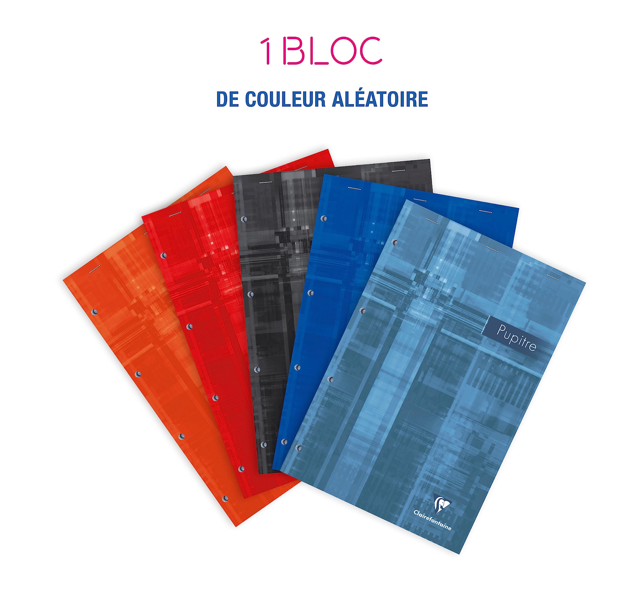 clairefontaine-pupitre-schreibblock-a4-21x31-8-cm-80-blatt-90g-franz-sische-line image 2