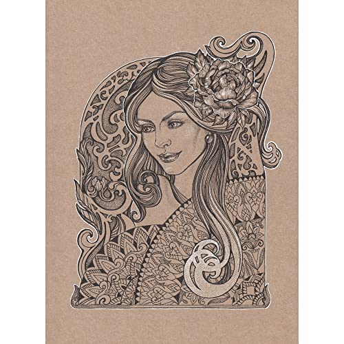 clairefontaine-kraftpapier-din-a4-braun-10-blatt-400g-gerippt image 8